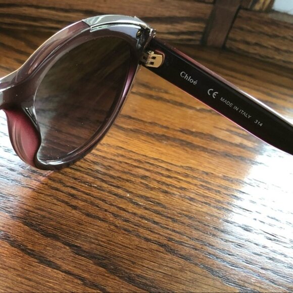 🔥 RARE AUTHENTIC Chloe cateye arrow sunglasses - Picture 12 of 13